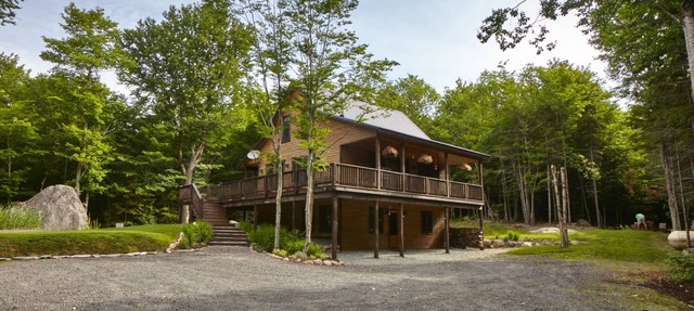 Rock Haven at North Street, Wooded Cabin Retreat in Old Forge, NY