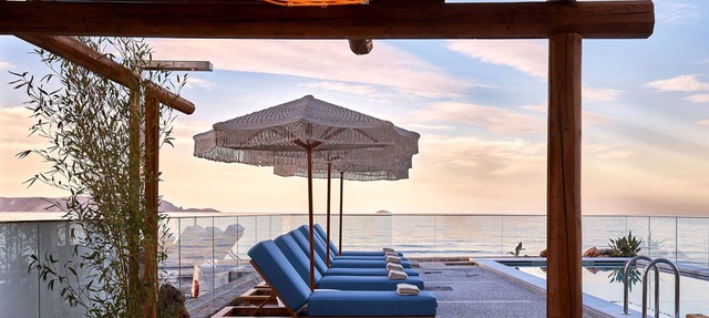 Rodo Seafront Villa with private pool
