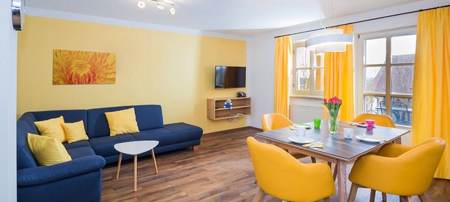 Romantically furnished vacation apartment Löwenzahn F* (75sqm)
