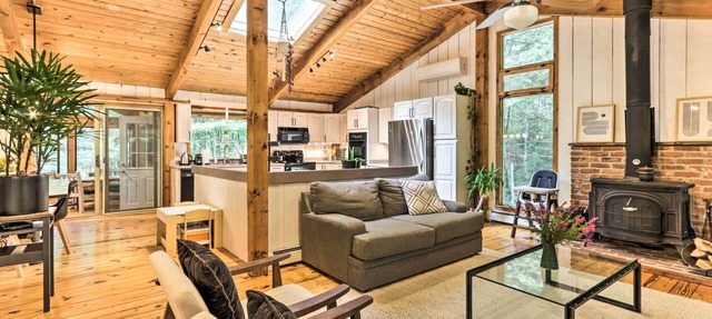 Rustic-Chic Home w/Decks: Pool + Lake Access