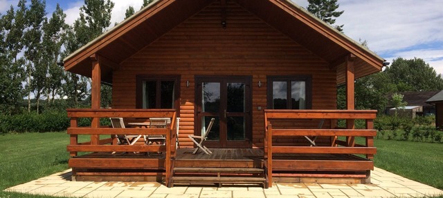 Scandinavian style chalet on a working farm in the heart of Wiltshire