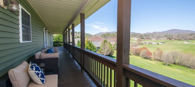 Scenic 4BR w Deck Farm Views Near Asheville