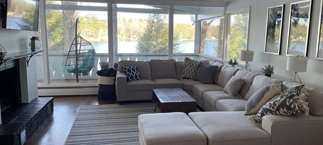 Serene Lakefront Home - Dock, Small Private Beach & Gorgeous Views