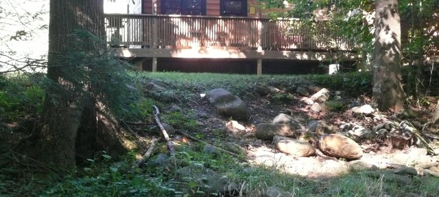 Small, quiet, romantic, reasonably priced cabin, next to a great trout stream