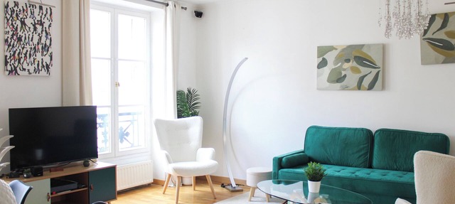 Spacious duplex in the heart of Paris