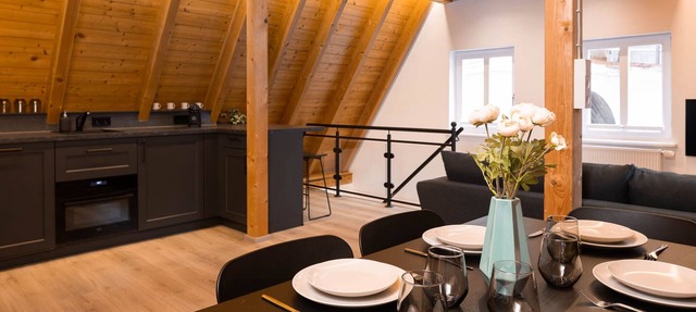 Spacious, luxurious apartment right next to the city wall - ideal for families