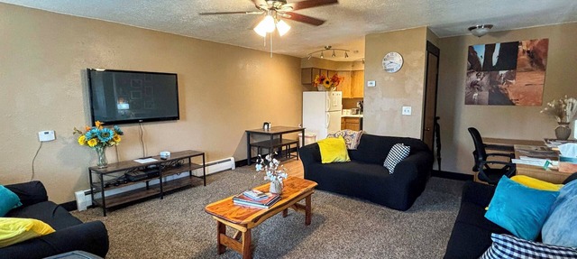 Spacious Open Living Space in This Beautiful Mother-in-Law Basement Apartment