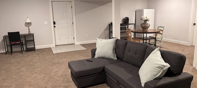 Spacious Private Basement