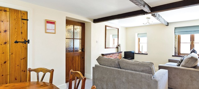Spacious stone barn close to Matlock and Carsington Water.