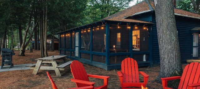Spacious Waterfront Cabin with Private Dock Near Lake George & Saratoga Springs, Corinth, NY