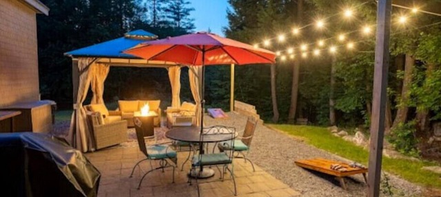 Spacious White Mt. Cabin - Outdoor Fireplace, Grill & Games