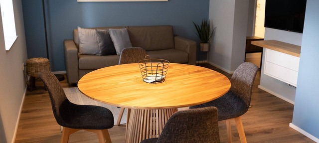 Stilvoll eingerichtete Ferienwohnung im EG