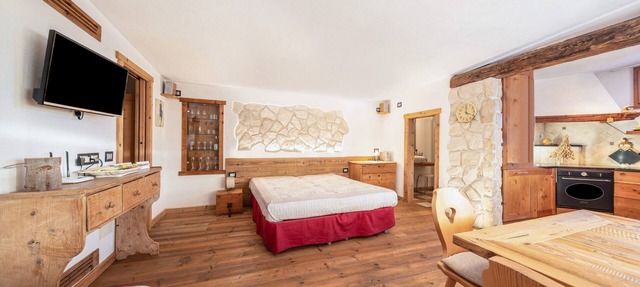 Studio "La pratolina monolocale" with Mountain View, Terrace & Garden