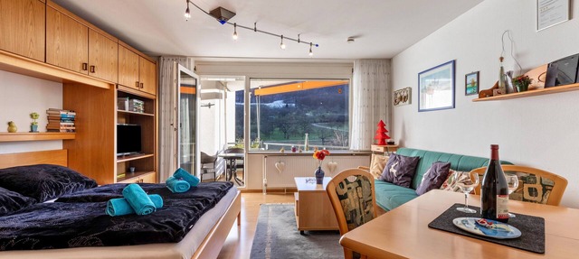 Studio Apartment "Studti 134" with Mountain View, Balcony & Wi-Fi