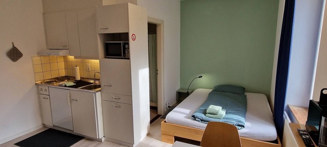 Studio with kitchen and private bathroom