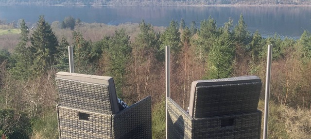 Stunning elevated luxury apartment with amazing views over Loch Ness