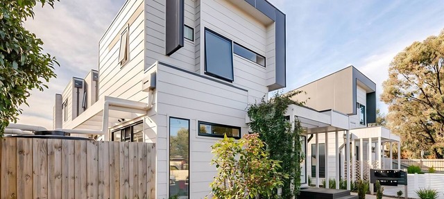Stunning, modern, two-story detached townhouse