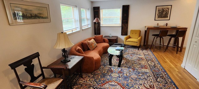 Stylish remodeled 2 bedroom property in enchanting Shelburne Falls Village.
