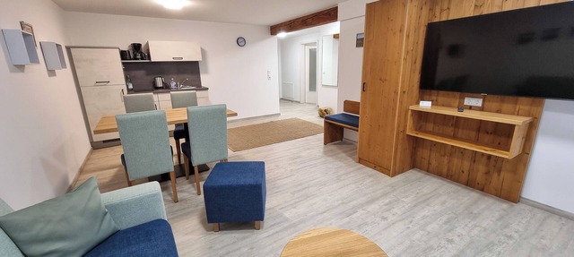Suite 5 with separate living and sleeping area
