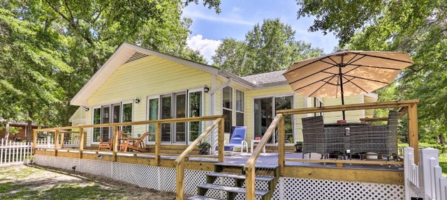 Sunset Beach Home with Lake Views, 3 Mi to Coast