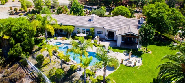 Temecula Wine Country Estate with sweeping views of Temecula Valley