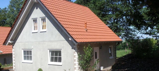 Tidy house with sauna and steam bath, in a forest