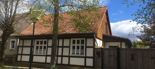 Time out in the half-timbered holiday home Landlaune in the Oderbruch (1 h drive from Berlin)