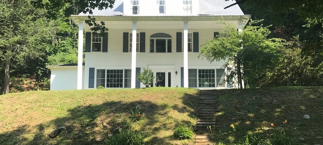Tranquil 4-bedroom center hall colonial house on a river in charming Newfane