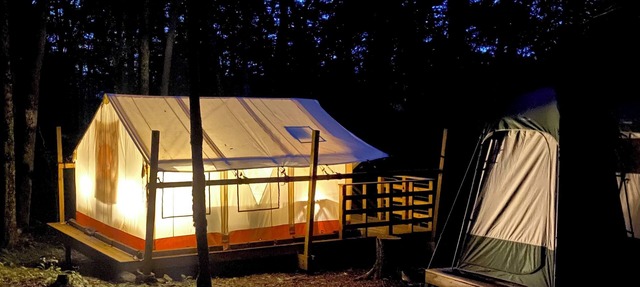 Unique Private Glamping Experience Nestled in the Blue Ridge Highlands.