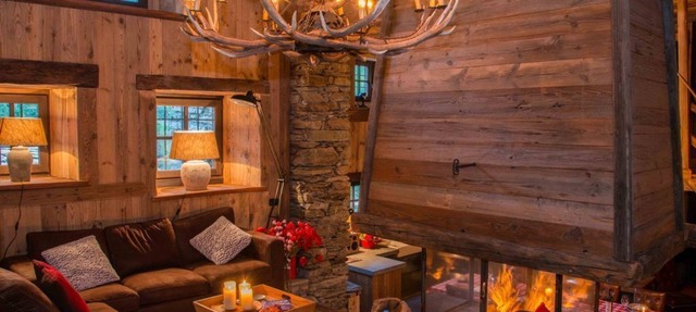 Uniquely Located Old Stone And Wood House In Antique Mountain Village At 2083 M