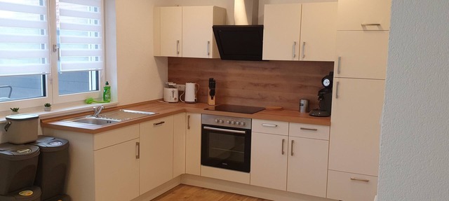 Vacation apartment with terrace directly on the Hesselberg