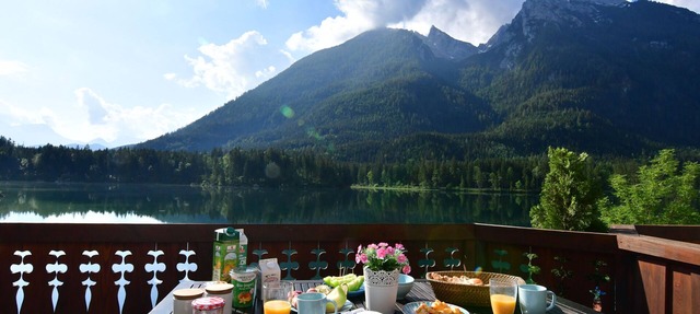 Vacation apartment* directly at Hintersee, Ramsau near Berchtesgaden, 4 persons
