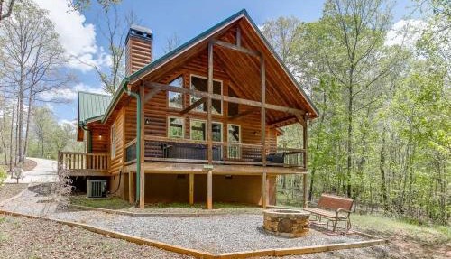Valley Views From Romantic Cabin w Sauna