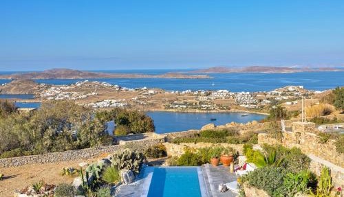 Villa Mykonian Ode with Stunning Sunrise & Sunset Views