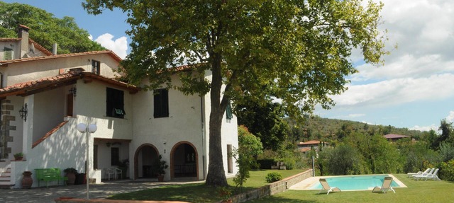 Villa on the Tuscan hills near Florence