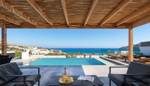 Villa Rocabella with heated pool & jacuzzi in Lindos