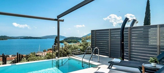Villa 'Scorpios View' with Sea View, Wi-Fi and Air Conditioning
