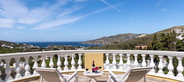 Villa Syros Gem, Luxury Mansion Sunset & Sea Views
