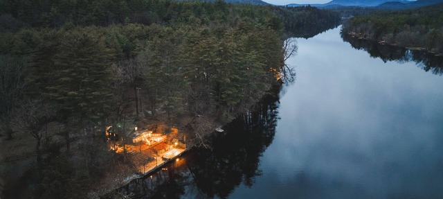 Waterfront Birch Cabin near Saratoga, Lake George
