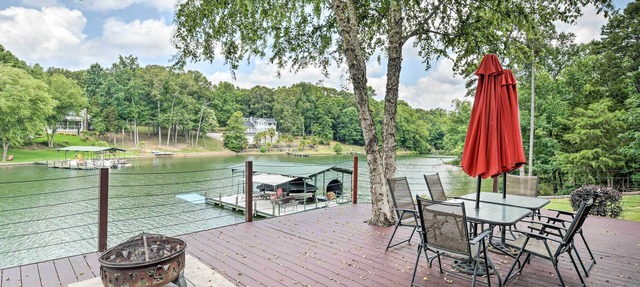 Waterfront Getaway w/Fire Pit + Game Room!