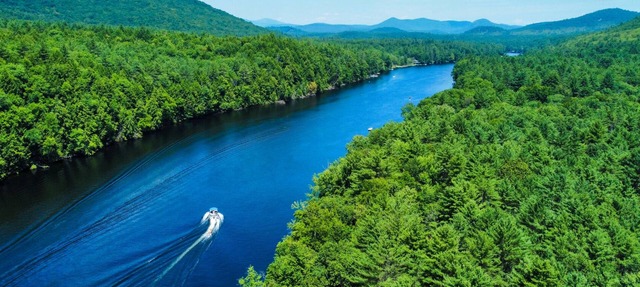 Waterfront Pine Cabin near Saratoga, Lake George