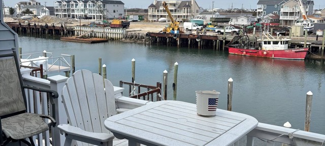 WATERFRONT Spacious 3-bedroom condo on Otten’s Harbor, in Wildwood.