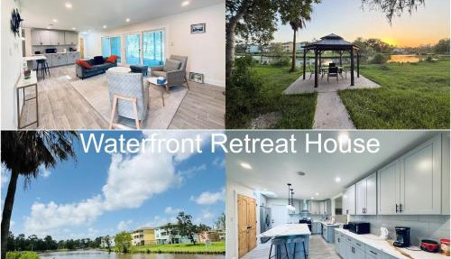 Waterfront Vacation Retreat with Gazebo Fishing
