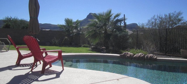 Wind Swept - Private Pool At The Base Of Sombreo Peak.