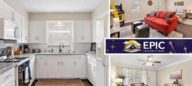 with Arcade and Covered Patio Sleep 9 in this 4 Bedroom 2 Bath Home 5 star host Deer Park TX