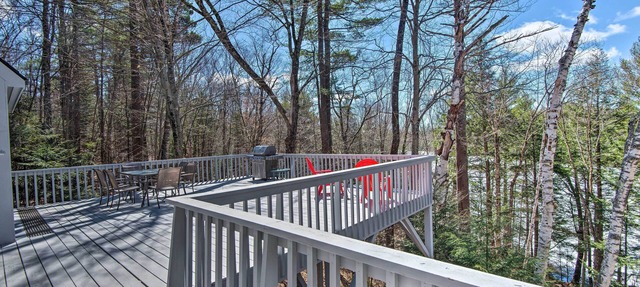 Wooded Waterfront Grantham Home < 10 Mi to Ski!