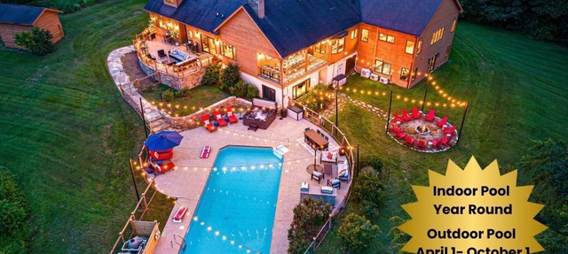 YES! Two Pools Two Firepits Views HotTub PizzaOven