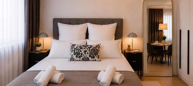 Zentrum Apartments Prime Location - Near Metro 24h Self Check-in, 65 Smart TV