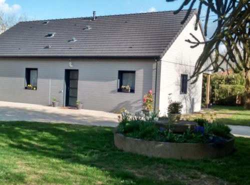 Écogîte indépendant 8 pers proche forêt, terrasse, animaux acceptés - FR-1-497-23