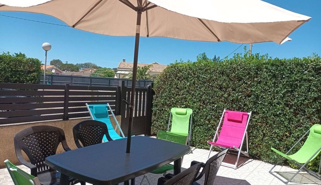 1-Bed + Bunk Terrace & Parking, 4 pers